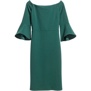 H&M Off Shoulder Midi Dress